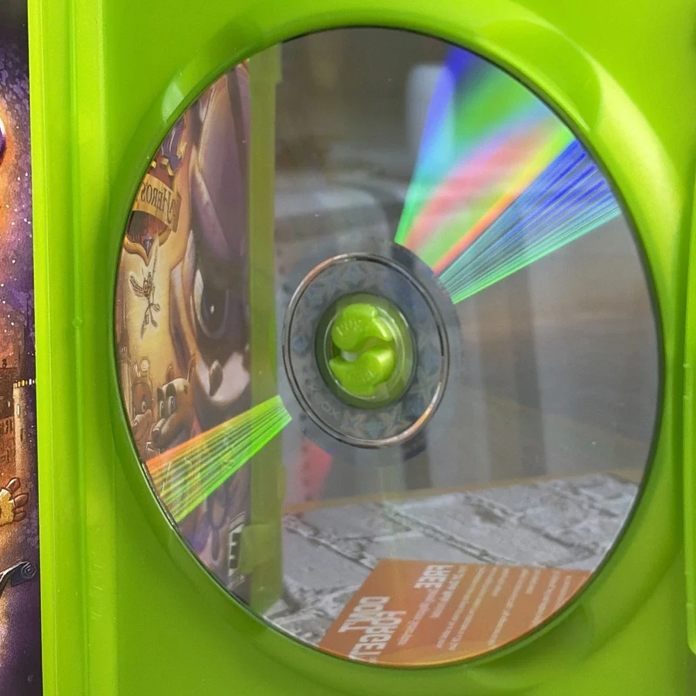 Spyro: A Hero's Tail (Microsoft Xbox, 2004) T&W - Very Clean Disk - CIB